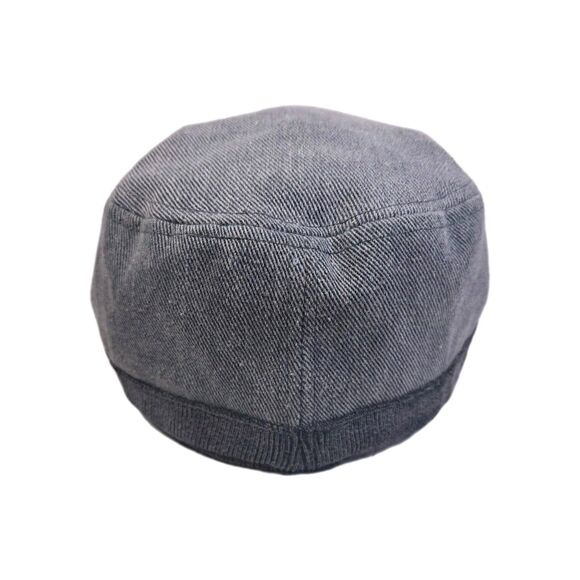 Harley Davidson Womens Cadet Hat Gray Motorcycles Sz L Patch Logo Short Brim Cap - Picture 4 of 10